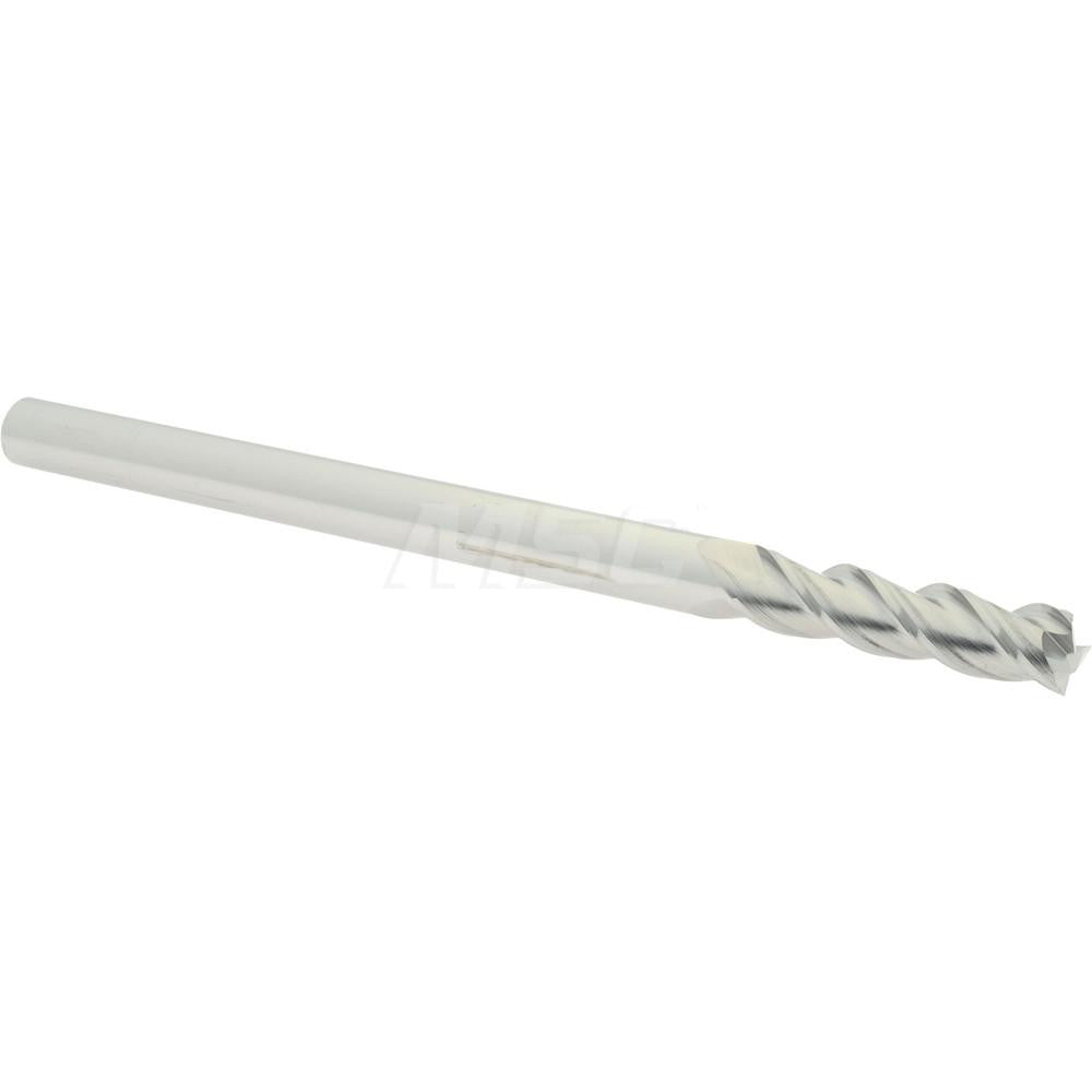 Accupro 60056884 Square End Mill 3/8'' Dia, 1-1/2'' LOC, 3/8'' Shank Dia, 6'' OAL, 3 Flutes, Solid Carbide