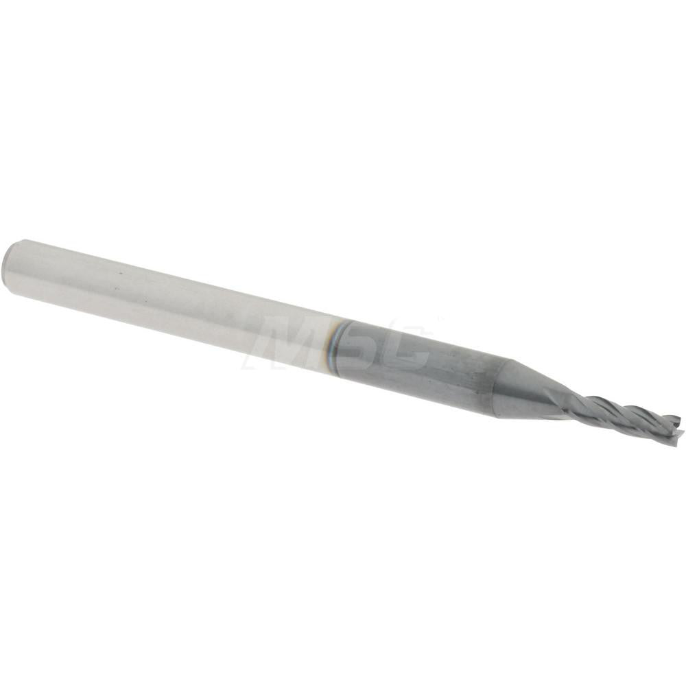 Accupro 60056959 Square End Mill 0.0591'' Dia, 0.1969'' LOC, 4 Flutes, Solid Carbide