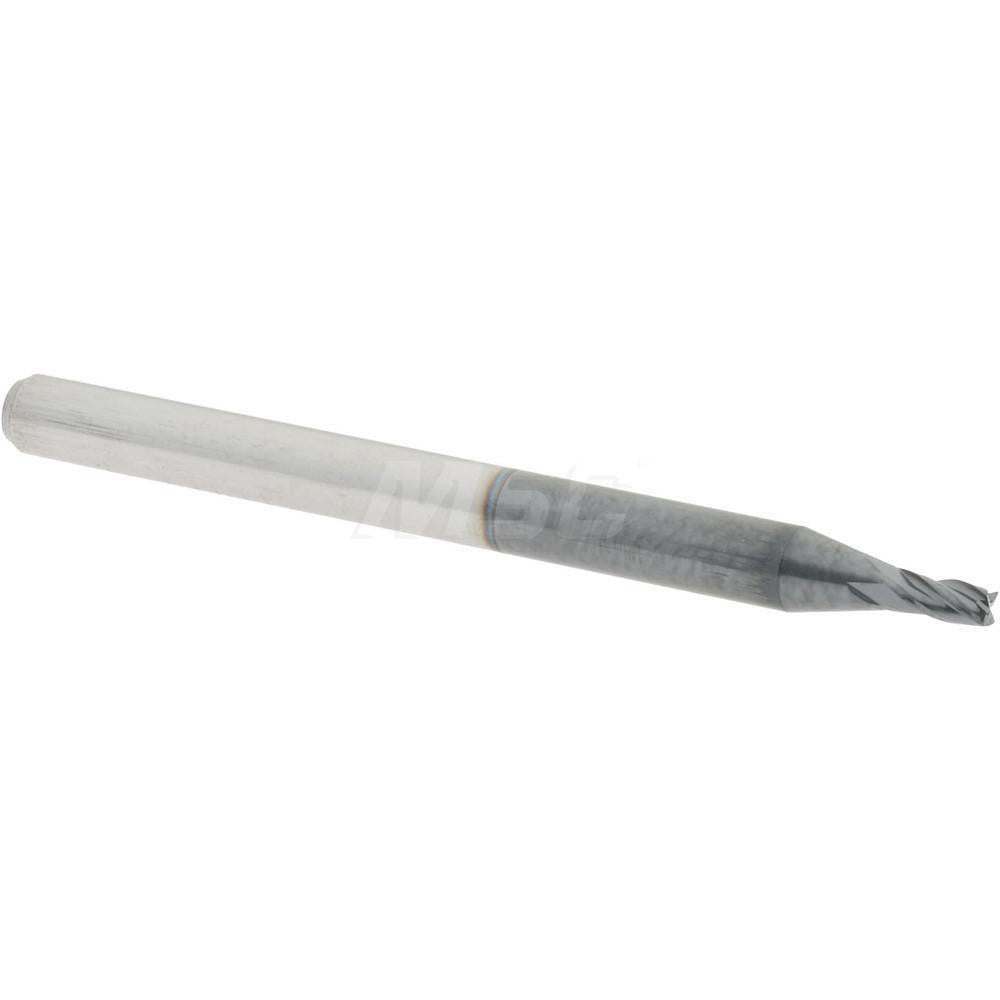 Accupro 60057163 Square End Mill 0.0591'' Dia, 0.1181'' LOC, 4 Flutes, Solid Carbide