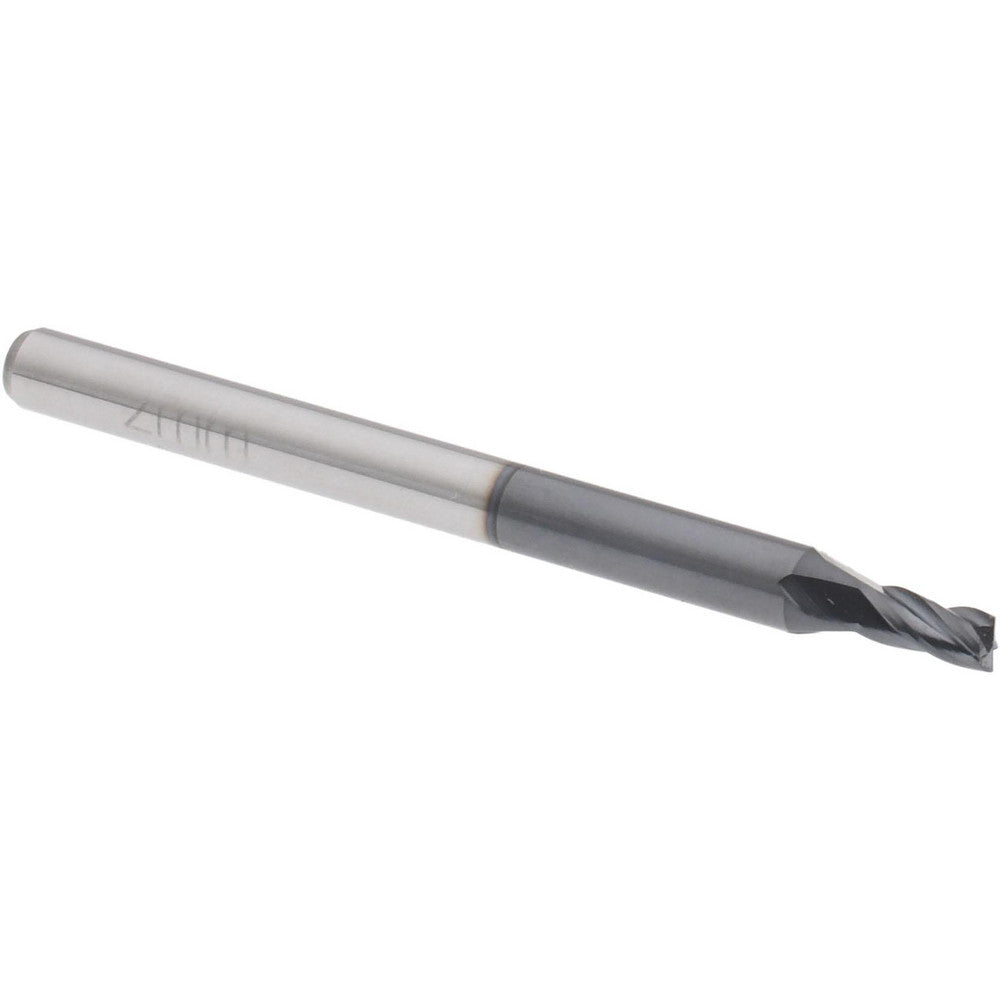 Accupro 60057171 Square End Mill 0.0787'' Dia, 0.1575'' LOC, 4 Flutes, Solid Carbide