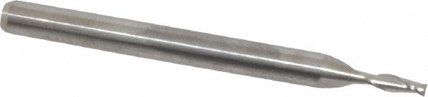 Kyocera SGS Precision Tools 00499 Square End Mill 1/16" Dia, 3/16" LOC, 2 Flute, Solid Carbide