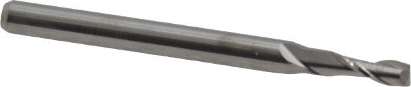 Kyocera SGS Precision Tools 01845 Square End Mill 3/32" Dia, 9/32" LOC, 2 Flute, Solid Carbide