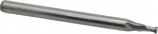 Kyocera SGS Precision Tools 00360 Square End Mill 5/64" Dia, 1/8" LOC, 2 Flute, Solid Carbide