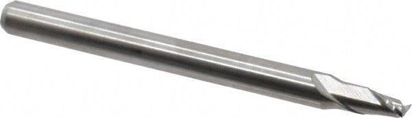 Kyocera SGS Precision Tools 00364 Square End Mill 3/32" Dia, 9/64" LOC, 2 Flute, Solid Carbide
