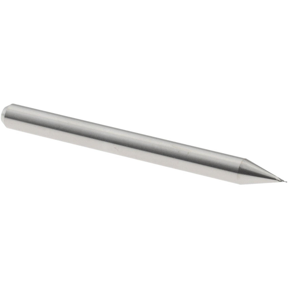 Kyocera SGS Precision Tools 00674 Ball End Mill 0.0100" Dia, 0.0150" LOC, 2 Flute, Solid Carbide