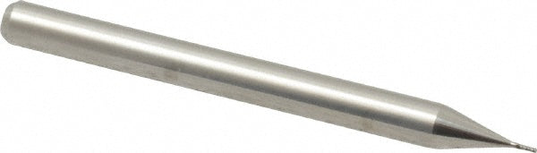 Kyocera SGS Precision Tools 00382 Square End Mill 0.0150" Dia, 0.0450" LOC, 4 Flute, Solid Carbide