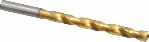Chicago-Latrobe 54118 Jobber Length Drill Bit Letter S (0.3480) Dia, 135 deg, Cobalt