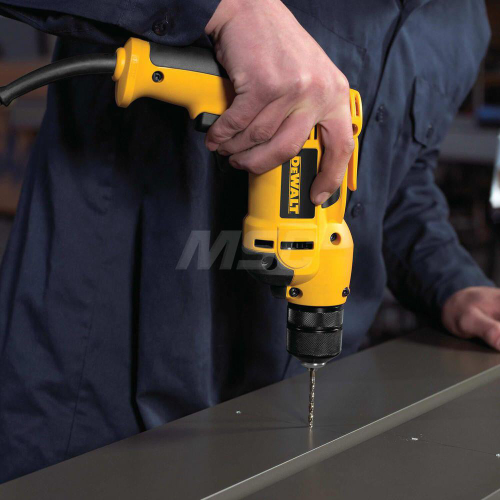 DeWALT DWD112 Electric Drill 3/8" Keyless Chuck, Pistol Grip, 2,500 RPM