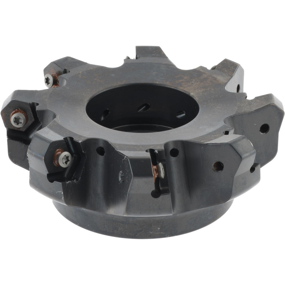 Kennametal 3326926 4" Cut Diam, 1-1/4" Arbor Hole, 4.51mm Max Depth of Cut, 45&deg Indexable Chamfer & Angle Face Mill