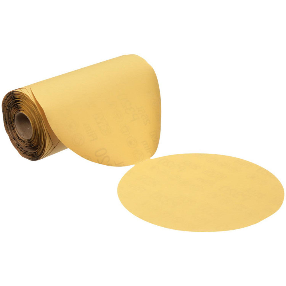 3M 7000028225 PSA Disc 5" Disc Dia, 100 Grit, Aluminum Oxide