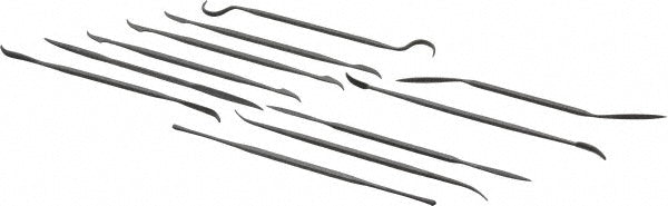 Grobet 32.021 File Set 12 Pc, Swiss