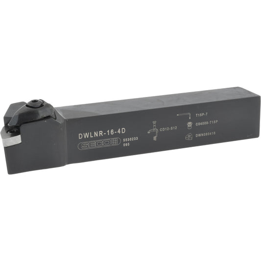 Seco 02569286 RH DWLN -6&deg Negative Rake Indexable Turning Toolholder