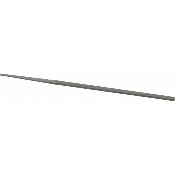 Grobet 31.204 Swiss-Pattern File 4" OAL, Cut 2, Narrow Pillar