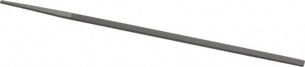 Grobet 31.213 Swiss-Pattern File 8" OAL, Cut 0, Narrow Pillar