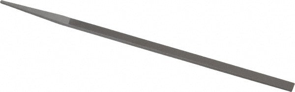 Grobet 31.232 Swiss-Pattern File 8" OAL, Cut 1, Narrow Pillar