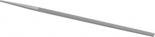 Grobet 31.233 Swiss-Pattern File 8" OAL, Cut 2, Narrow Pillar