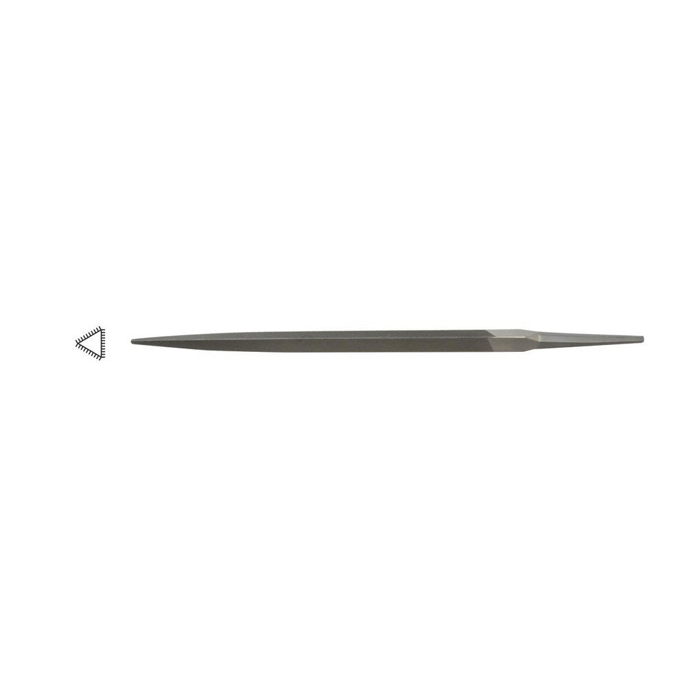 Grobet 31.367 Swiss-Pattern File 4" OAL, Cut 0, Three Square