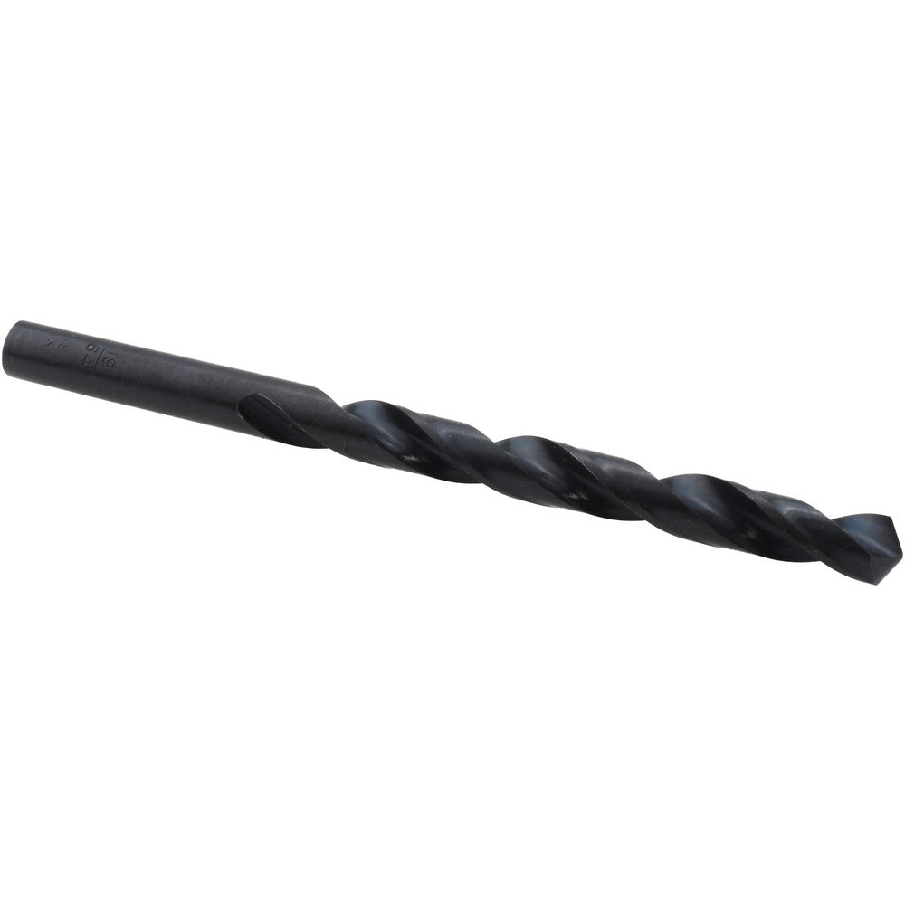 Triumph Twist Drill 011219 Mechanics Drill Bit 19/64" Dia, 118 &deg Point, High Speed Steel, Straight-Cylindrical Shank, Standard Point