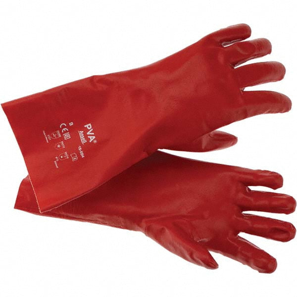 At-A-Glance 214308 Chemical Resistant Gloves AlphaTEC™ 15-554, Size Large, Polyvinyl Alcohol (PVA), Supported
