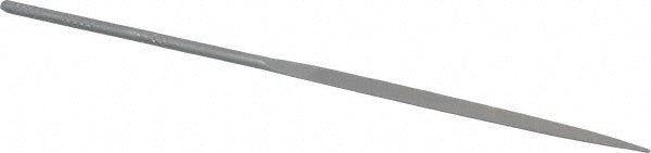 Grobet 31.525 Swiss-Pattern File 6-1/4" OAL, Cut 0, Half Round