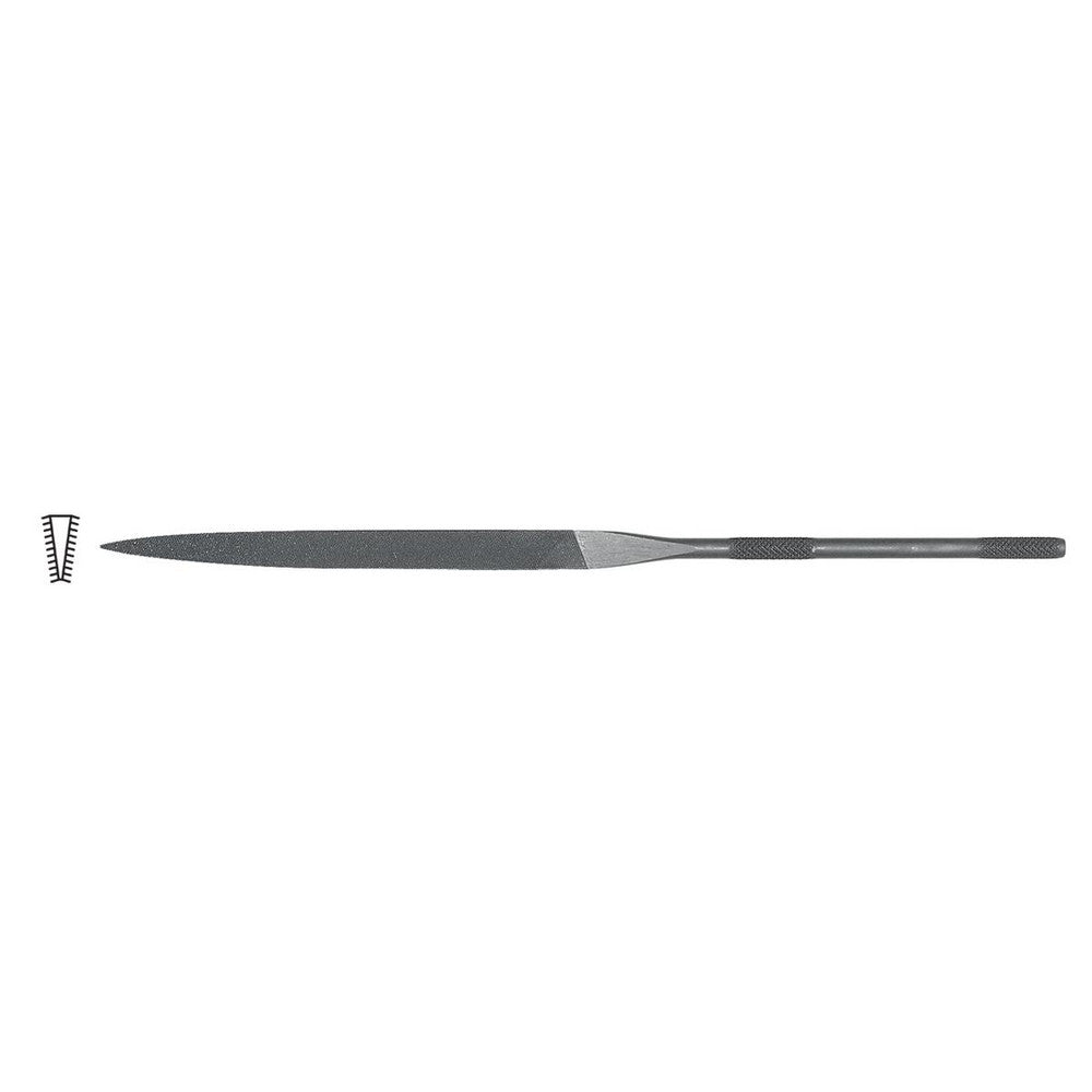 Grobet 31.552 Swiss-Pattern File 4" OAL, Cut 2, Knife