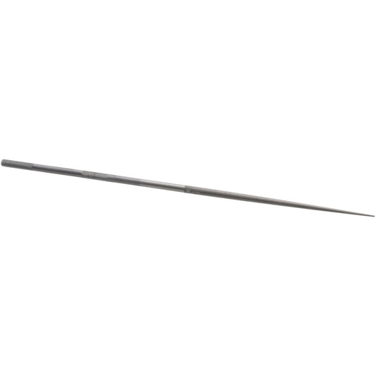 Grobet 31.595 Swiss-Pattern File 6-1/4" OAL, Cut 4, Round