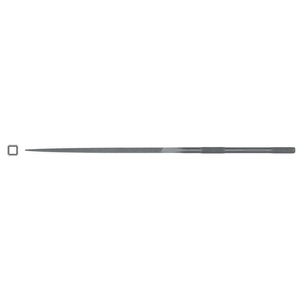 Grobet 31.625 Swiss-Pattern File 6-1/4" OAL, Cut 6, Square