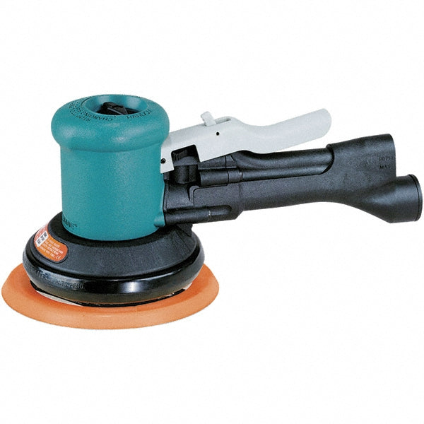 Dynabrade 58435 Air Orbital Sander Round, 6" Pad, 12,000 OPM