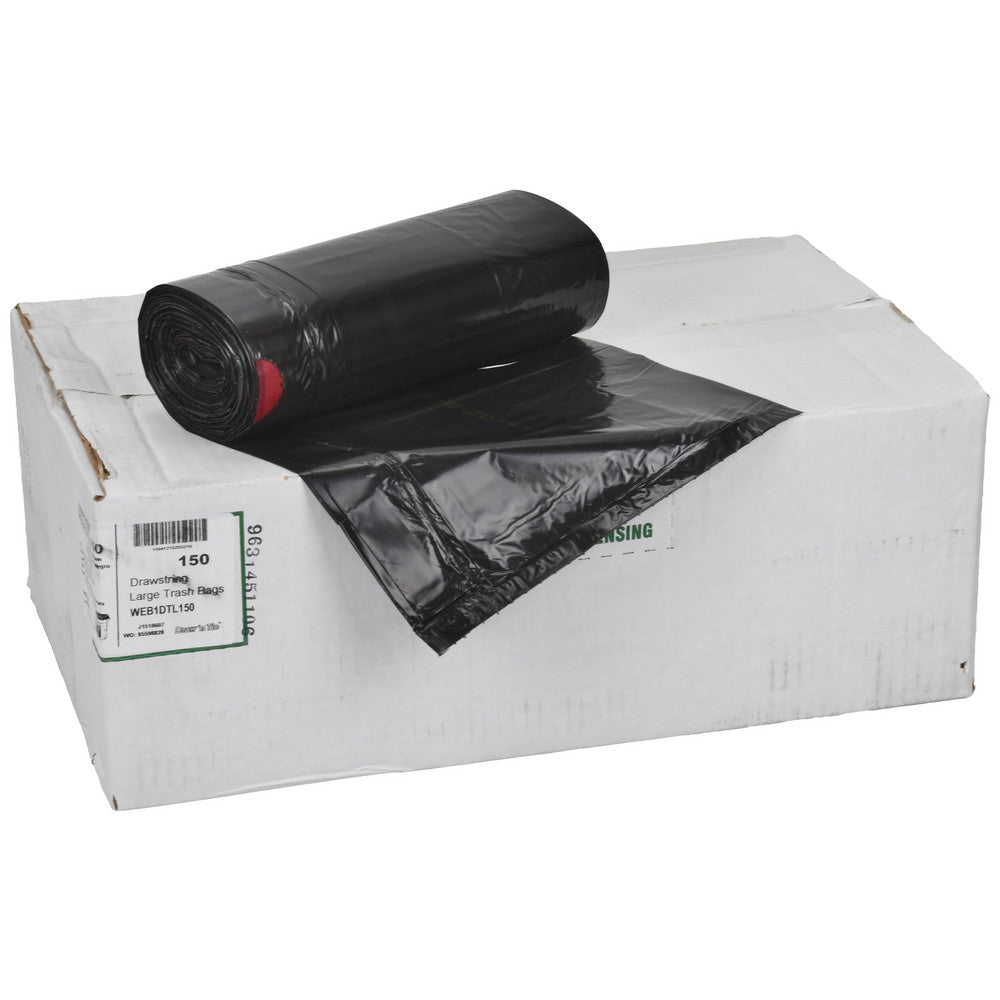 Pro-Source MSC 60251592 Household Trash Bags 33 gal, 1.2 mil, 150 Pack