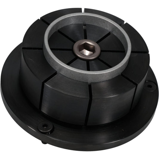 Mitee-Bite 31450 1.15 to 4.06" Expansion Diam, 10,000 Lb Holding Force, 1/4-20 Mounting Screw, 5/8-11 Center Screw, Mild Steel ID Expansion Clamps
