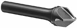 Hertel 334-010050 Countersink 1" Head Dia, 60.00 deg Included Angle, 4 Flute, Solid Carbide, Right Hand Cut