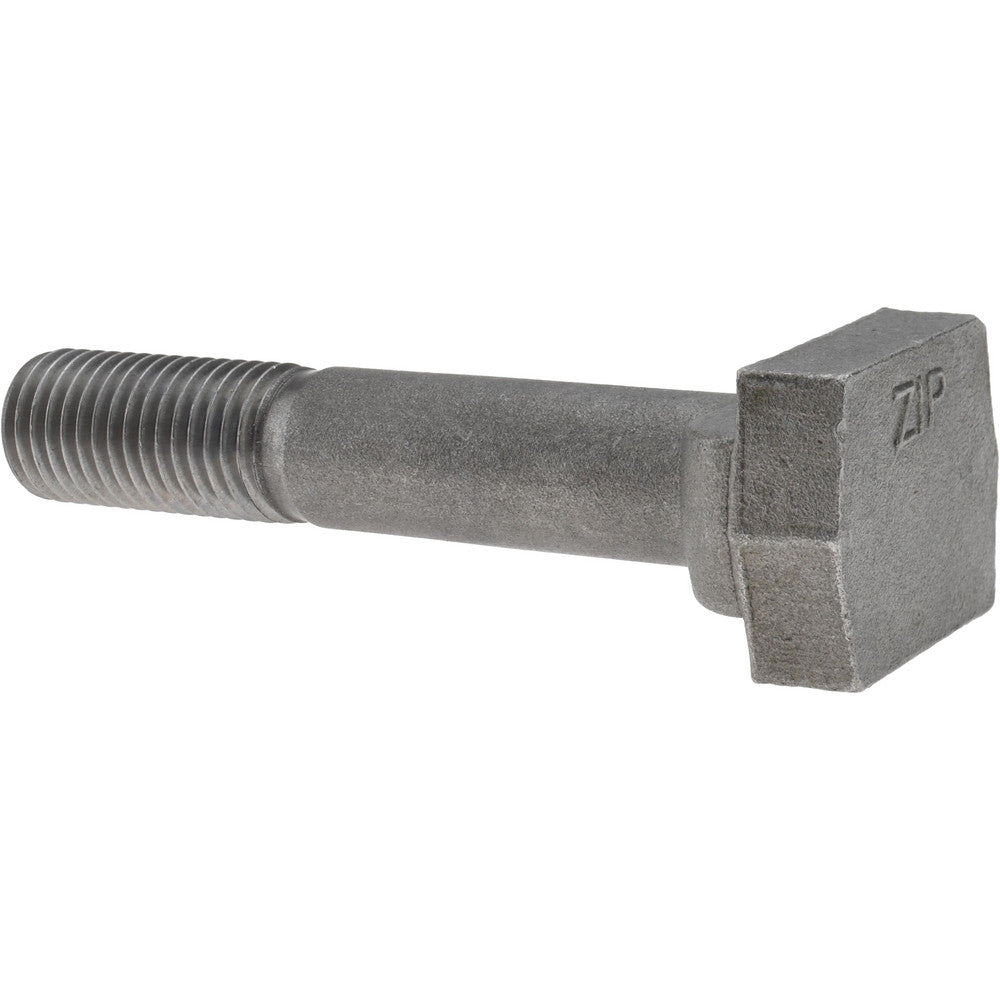 Value Collection 60022 Steel T-Slot Bolt 7/8-9, 2" Thread Length, 7/8" Slot Width, Uncoated