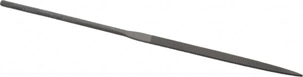 Nicholson 37842 Swiss-Pattern File 6-1/4" OAL, Cut 2, Flat