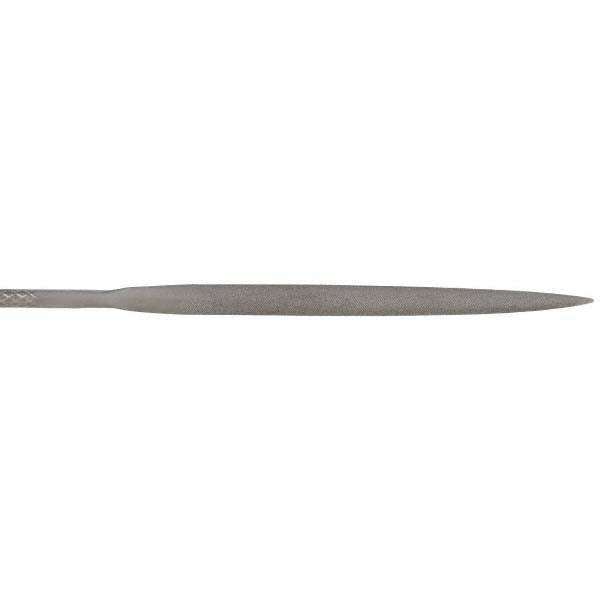 Nicholson 37081 Swiss-Pattern File 4" OAL, Cut 0, Half Round