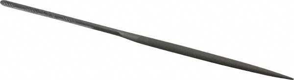 Nicholson T37807 Swiss-Pattern File 6-1/4" OAL, Cut 0, Half Round