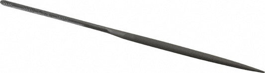 Nicholson T37807 Swiss-Pattern File 6-1/4" OAL, Cut 0, Half Round