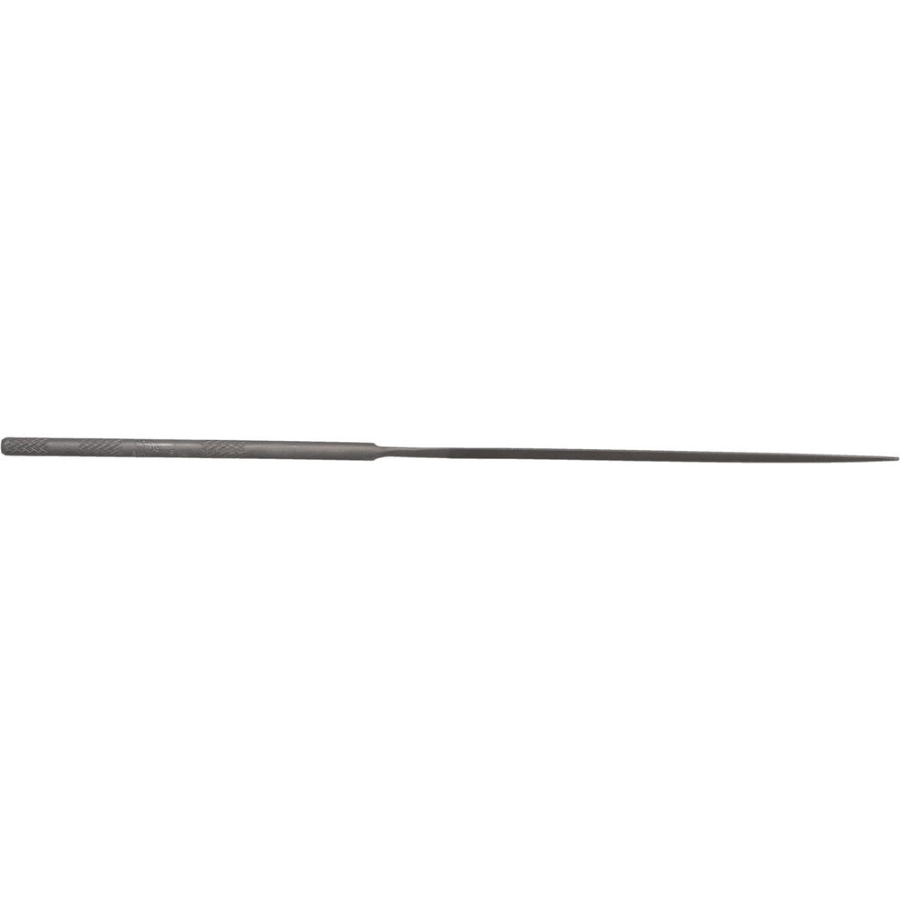 Nicholson T37814 Swiss-Pattern File 6-1/4" OAL, Cut 2, Half Round