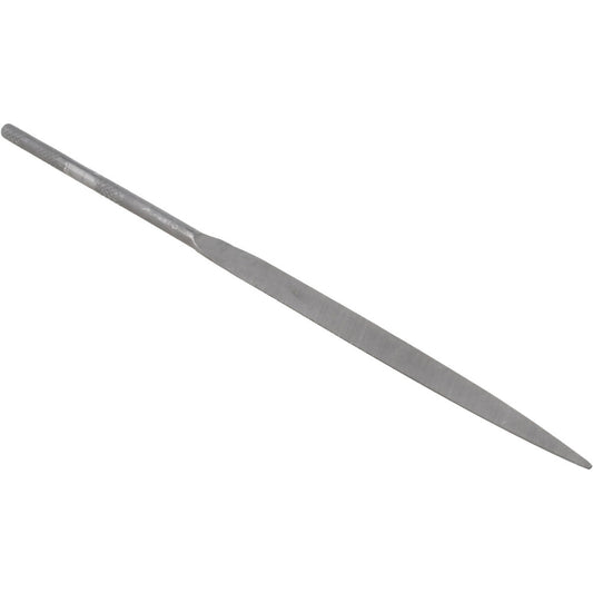 Nicholson T37821 Swiss-Pattern File 6-1/4" OAL, Cut 4, Half Round