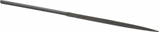 Nicholson 37228 Swiss-Pattern File 4" OAL, Cut 2, Three Square