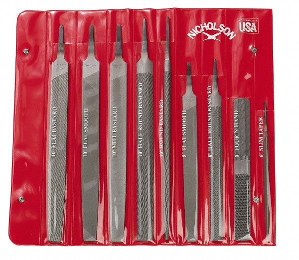 Nicholson 22030HNNN File Set 9 Pc, American