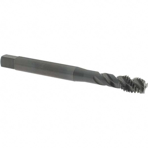 OSG 2291801 Spiral Flute Tap M10x1.5, Metric Coarse, 3 Flute, Modified Bottoming Chamfer, 6H Class of Fit, Vanadium High-Speed Steel, Oxide Finish