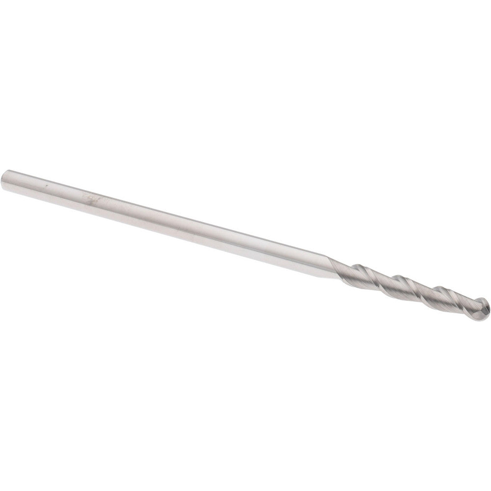 Accupro 60338068 Ball End Mill 0.125" Dia, 0.75" LOC, 2 Flute, Solid Carbide