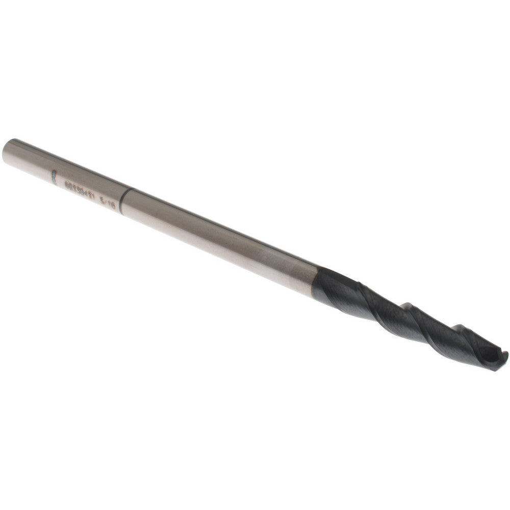 Accupro 60338431 Ball End Mill 0.1875" Dia, 1" LOC, 2 Flute, Solid Carbide