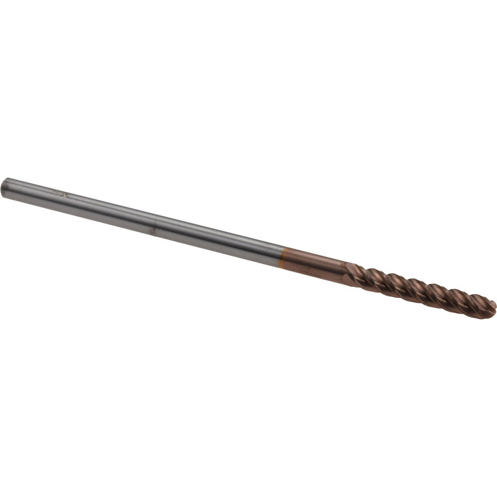 Accupro 60339132 Ball End Mill 0.125" Dia, 0.75" LOC, 4 Flute, Solid Carbide