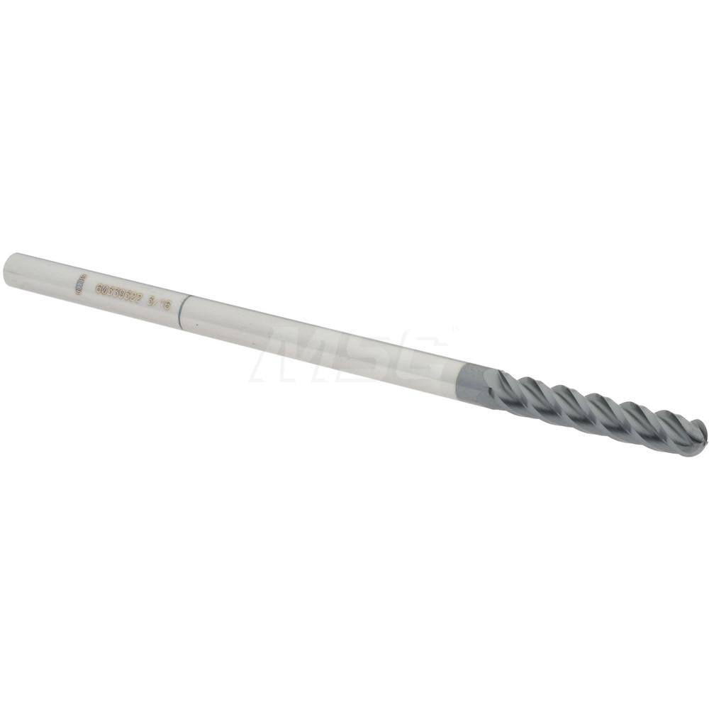 Accupro 60339322 Ball End Mill 0.1875" Dia, 1" LOC, 4 Flute, Solid Carbide