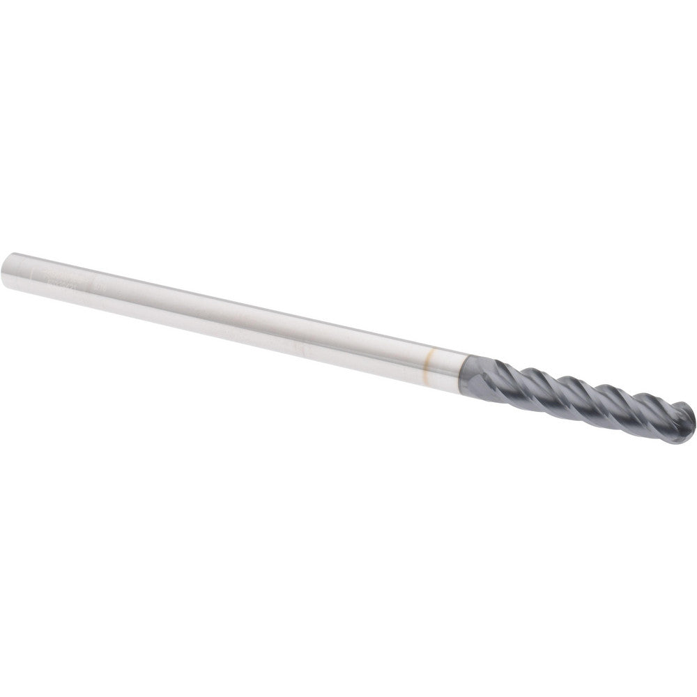 Accupro 60339421 Ball End Mill 0.3125" Dia, 1.5" LOC, 4 Flute, Solid Carbide