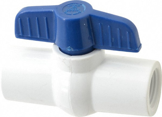 NIBCO MA01136 Miniature Manual Ball Valve 1/2" Pipe, Standard Port