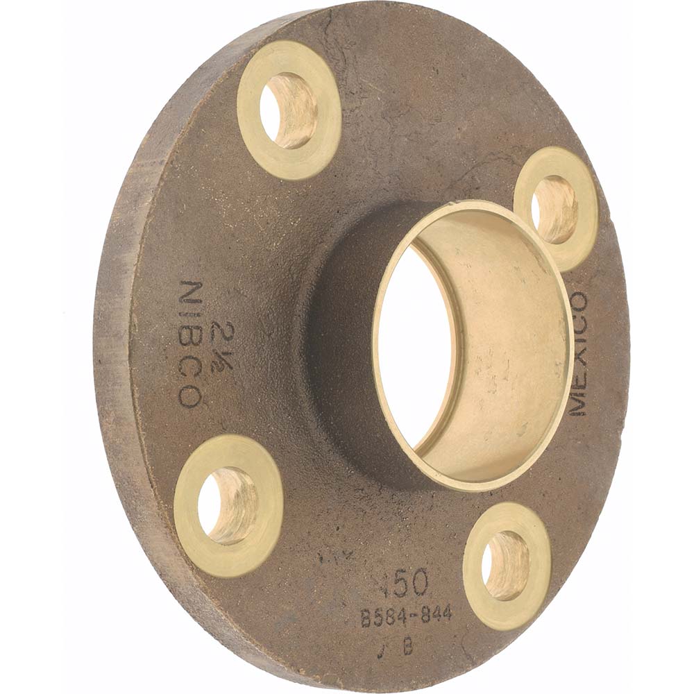 NIBCO B495506 2-1/2" Pipe, 7" OD, Cast Copper Companion Pipe Flange