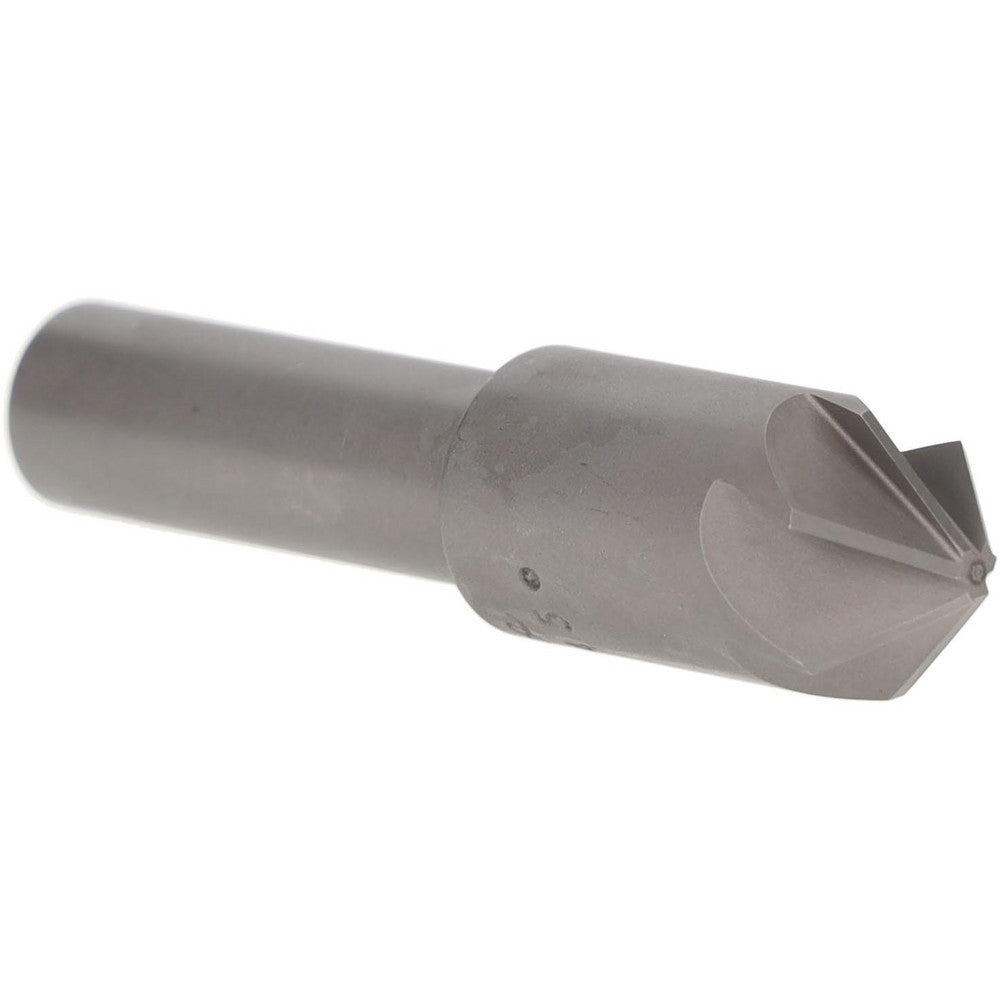 Severance Tool Ind. 02415 Countersink 1/2" Head Dia, 90.00 deg Included Angle, 6 Flute, High-Speed Steel, Right Hand Cut