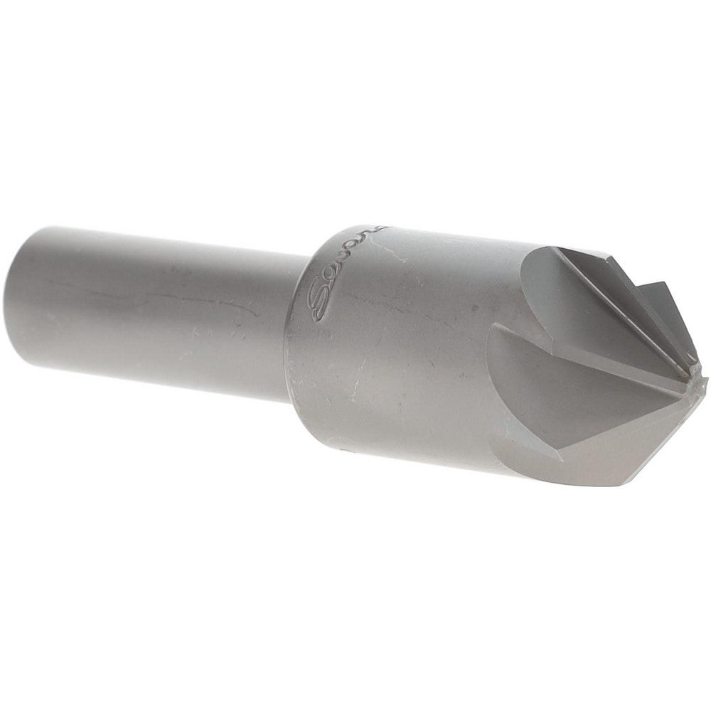 Severance Tool Ind. 02419 Countersink 3/4" Head Dia, 90.00 deg Included Angle, 6 Flute, High-Speed Steel, Right Hand Cut